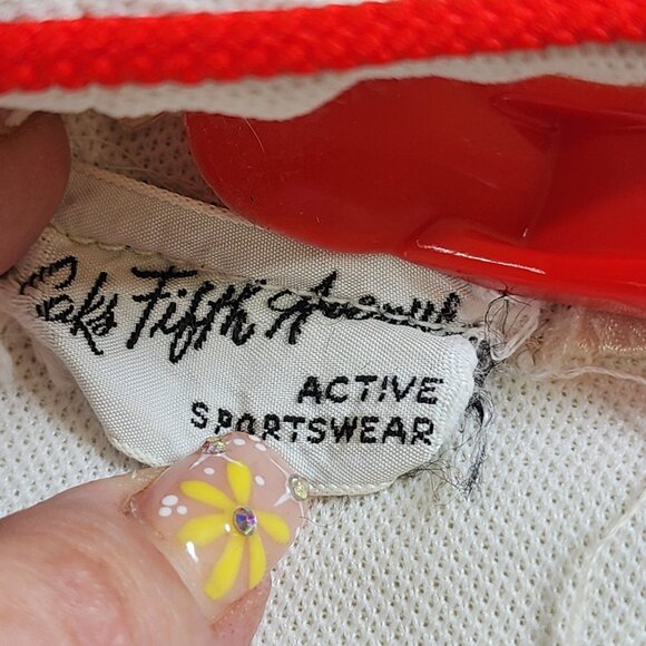 Vintage Saks Fifth Avenue  Small Active Sportswear Sleeveless Dress As Is - Picture 2 of 11